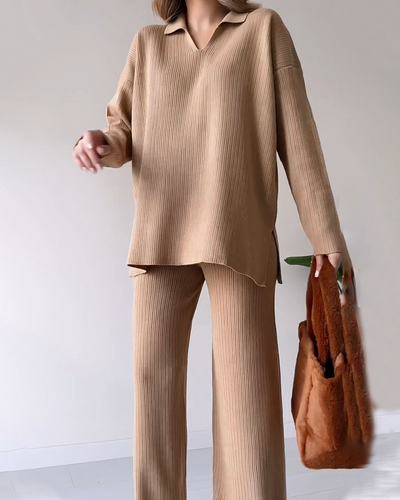 Coria – Lässiges zweiteiliges Strickset 