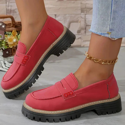 Chaye – Matte Schuhe im britischen Stil 