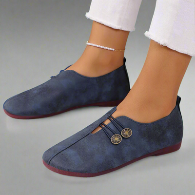 Madeline – Bequeme, flache Slipper-Sandalen 