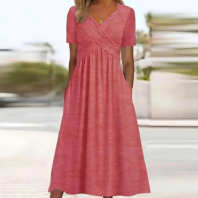 Emily – Elegantes Kleid mit Bauchbedeckung 