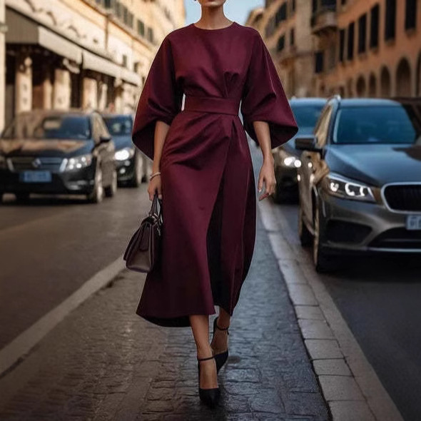 Victoria - Elegantes Ärmelkleid 