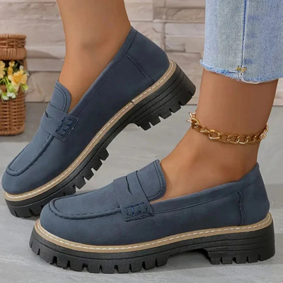 Chaye – Matte Schuhe im britischen Stil 