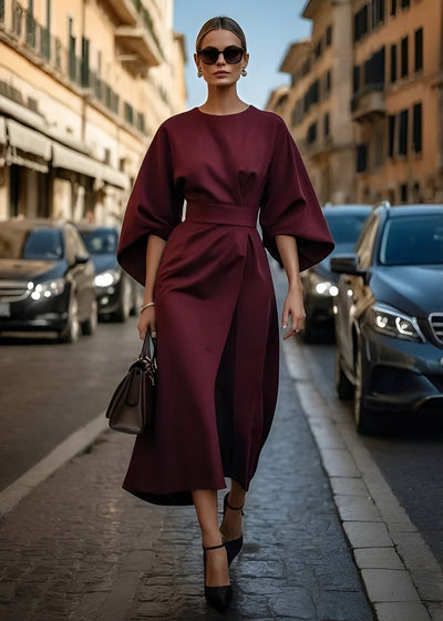 Victoria - Elegantes Ärmelkleid 