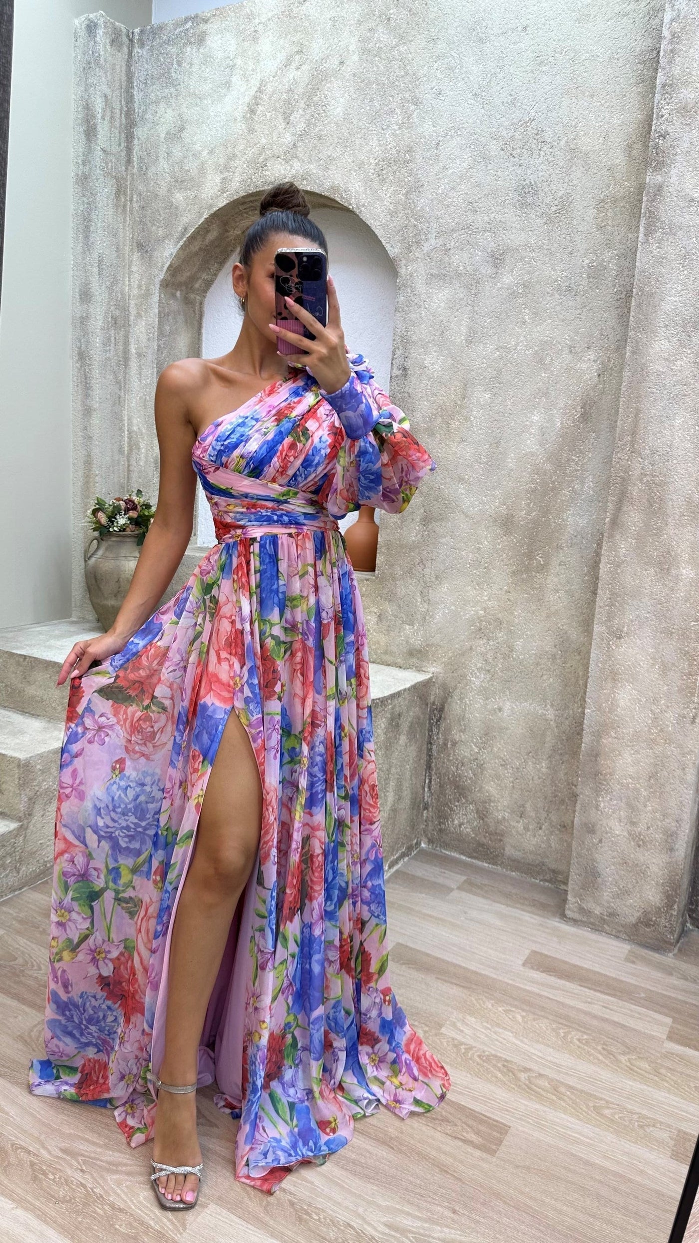 Mckenna – Strahlendes Maxikleid 