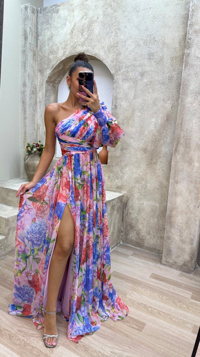 Mckenna – Strahlendes Maxikleid 