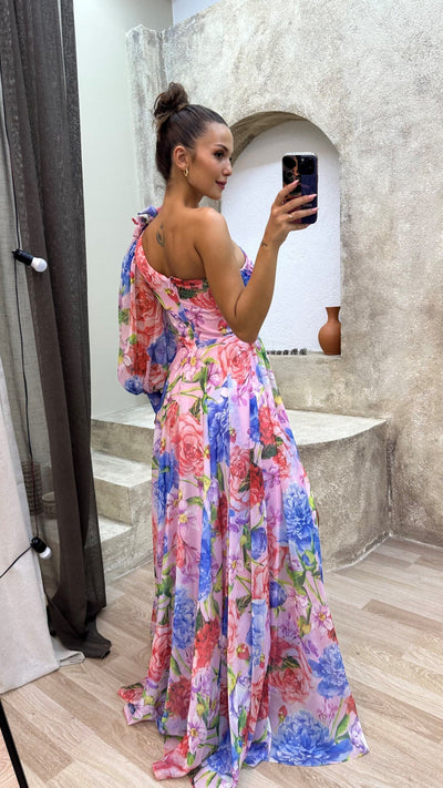 Mckenna – Strahlendes Maxikleid 