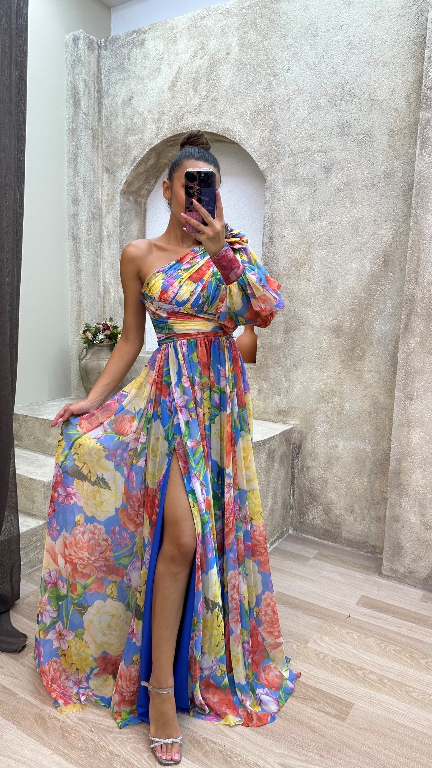 Mckenna – Strahlendes Maxikleid 