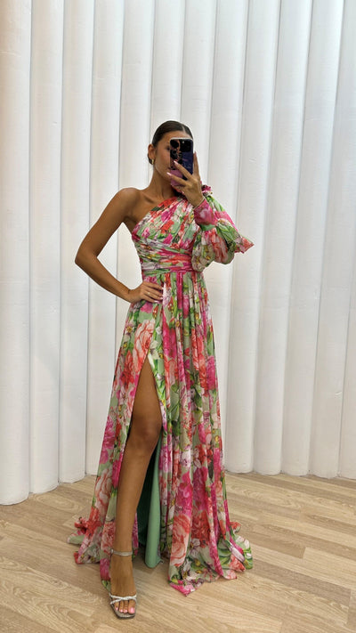 Mckenna – Strahlendes Maxikleid 