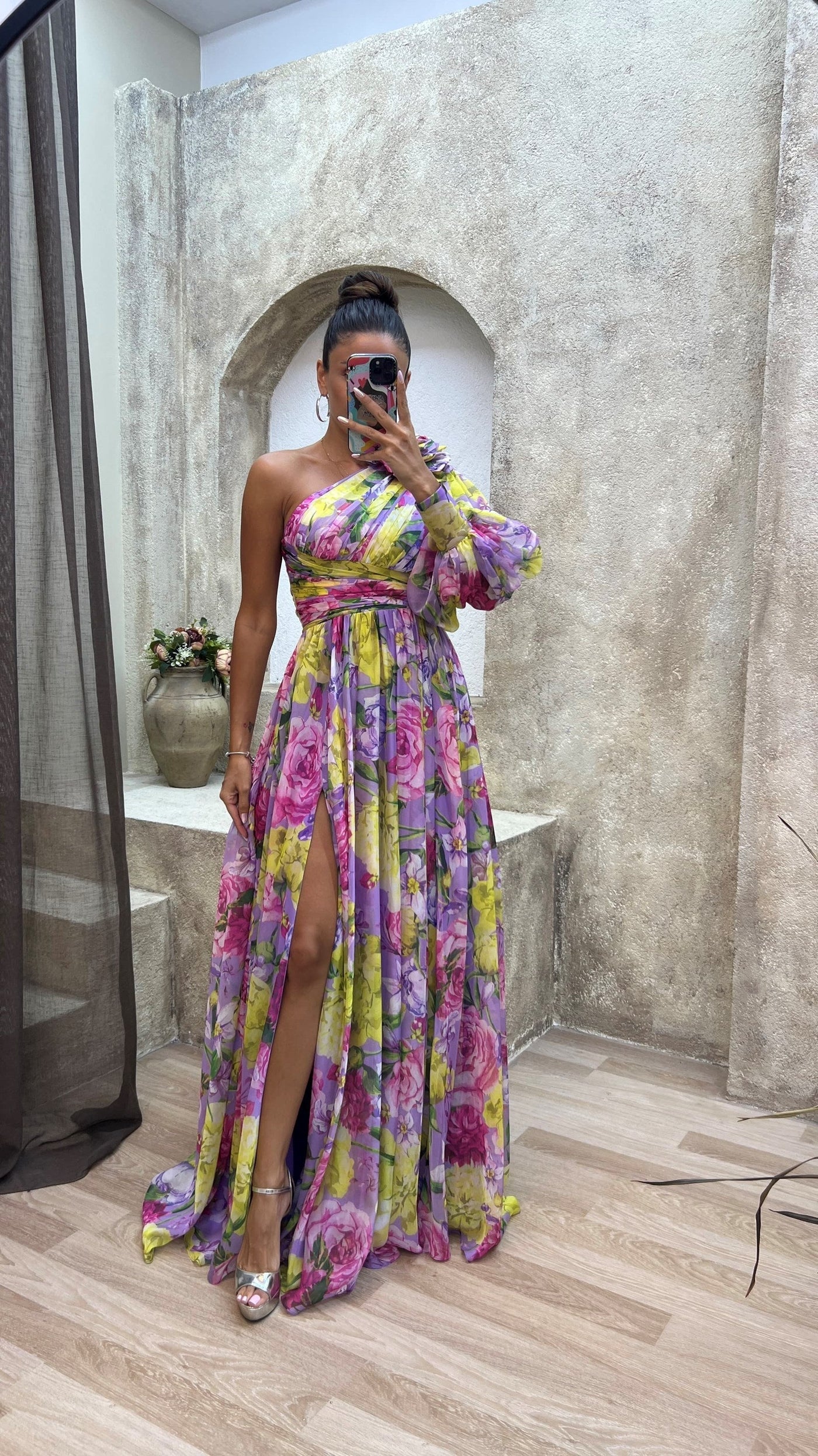 Mckenna – Strahlendes Maxikleid 