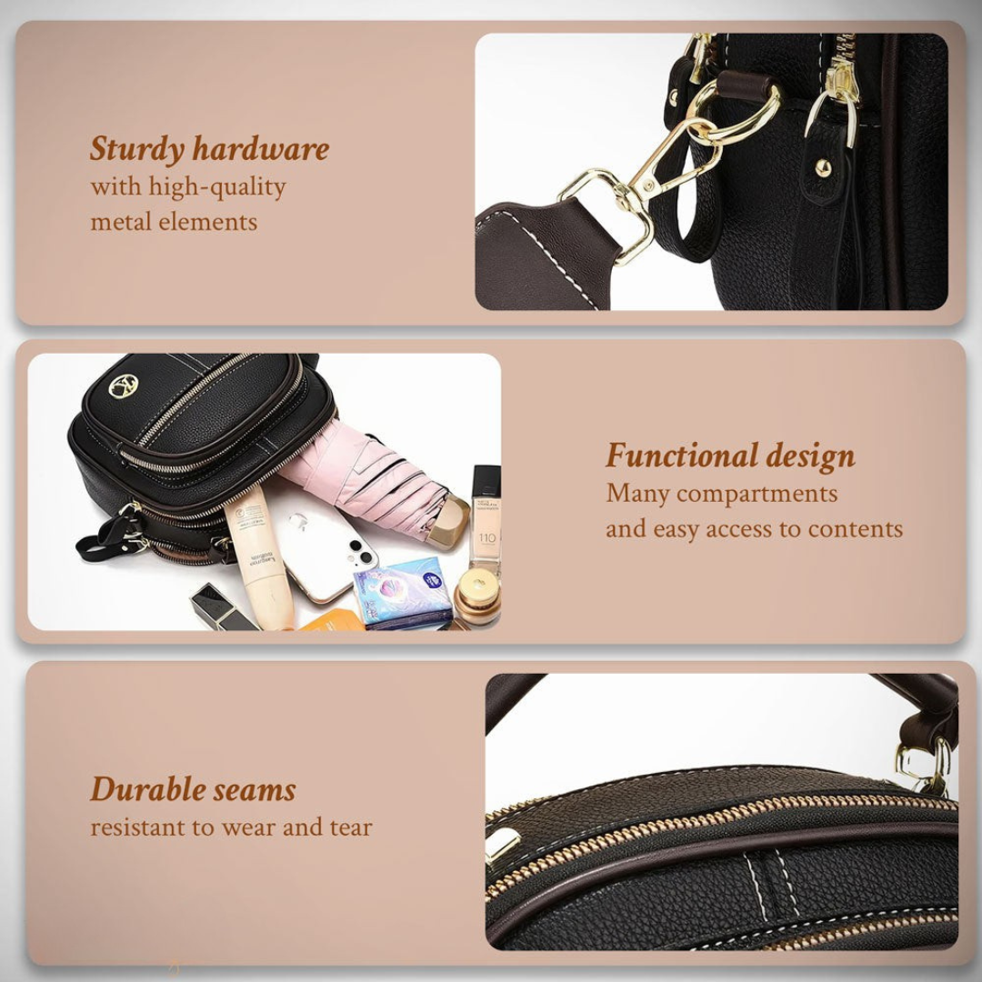 Fiona | Klassische schicke Schultertasche