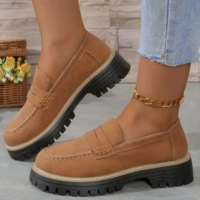 Chaye – Matte Schuhe im britischen Stil 