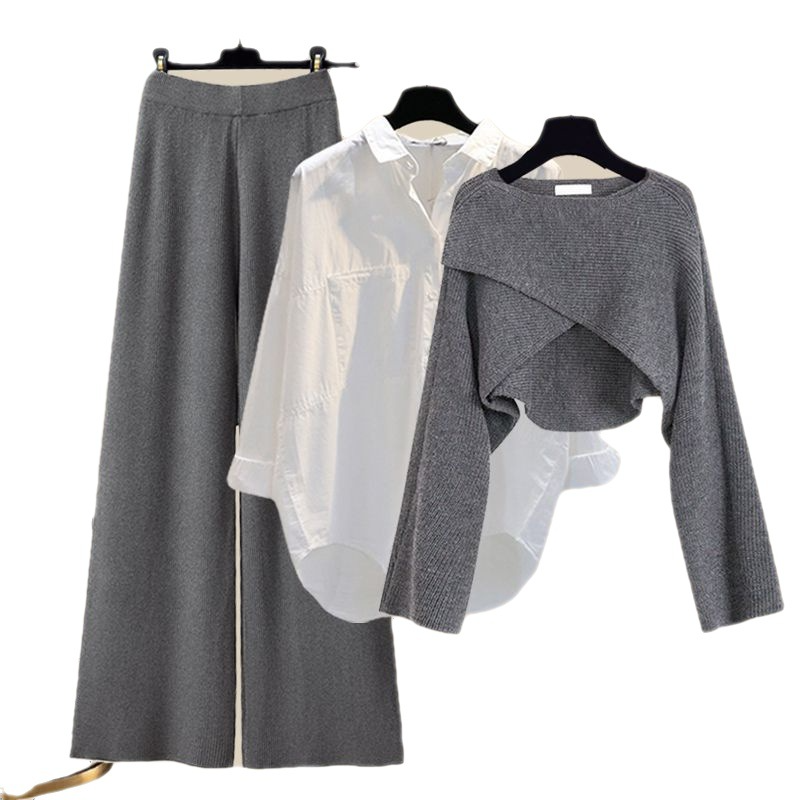 Jane – Lässiges 3-teiliges Langarm-Set