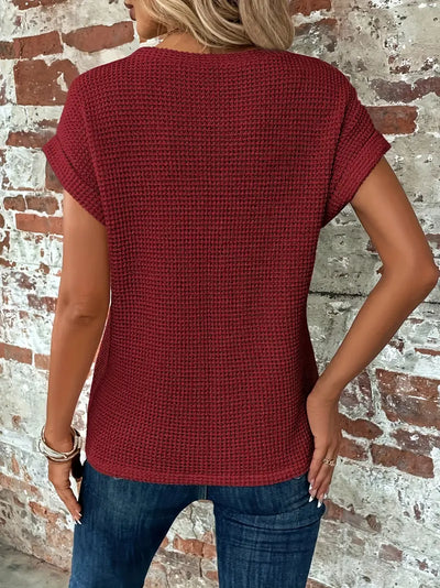 Gretel – Kurzarm-T-Shirt mit entspannter Passform 