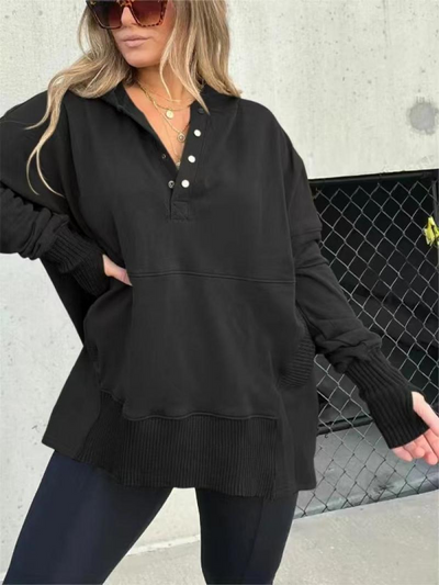 MAGGIE - FLIEßENDER FIRST CLASS HOODIE 