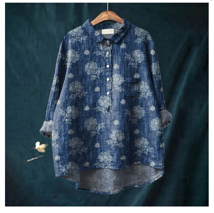 Isabella - Premium Damenshirt mit Hundeprint 