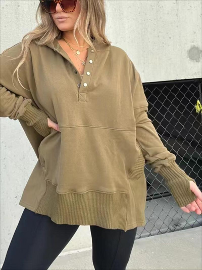 MAGGIE - FLIEßENDER FIRST CLASS HOODIE 