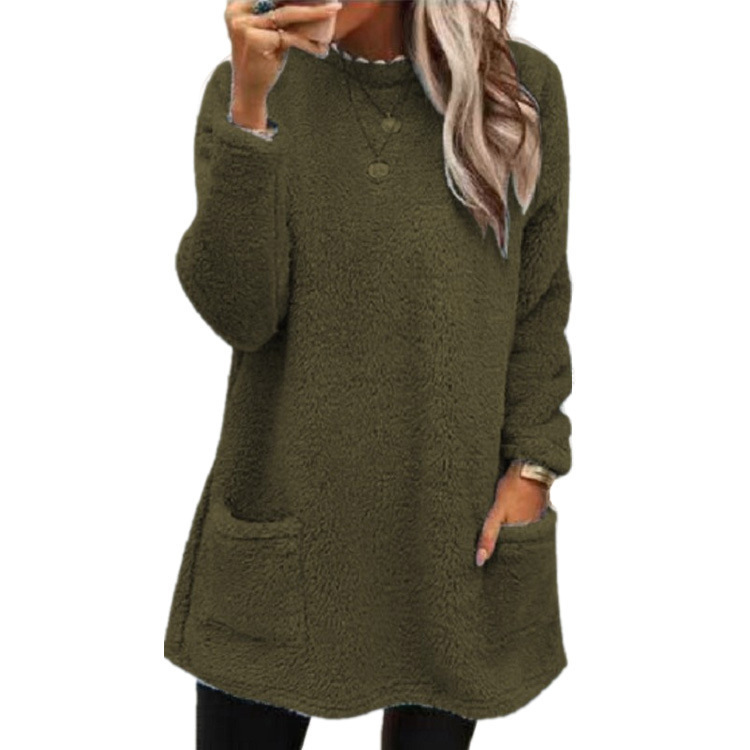 Lucy - Fleecepullover Langer Pullover 