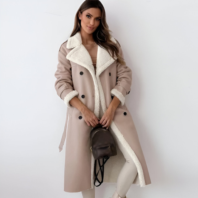 Vivienne - Mantel mit Kragen und Revers
