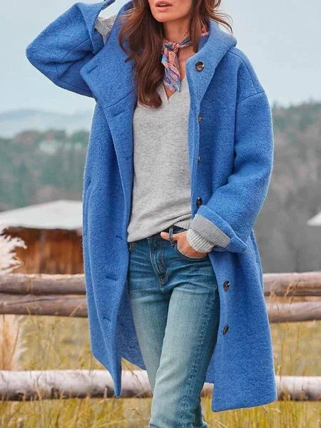 Audrey – Gemütliche Outdoorjacke zum Knöpfen 