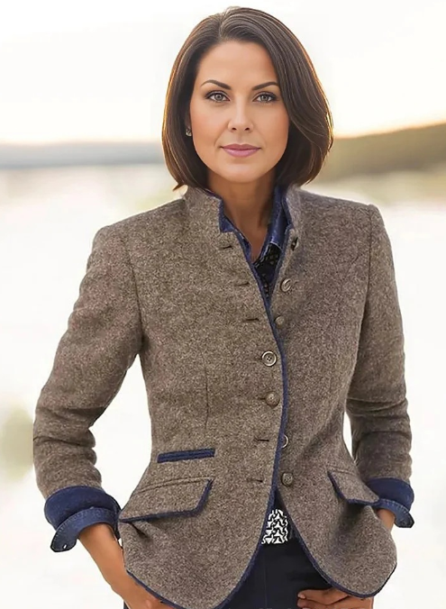 Mariska – Wintermantel aus Wolle