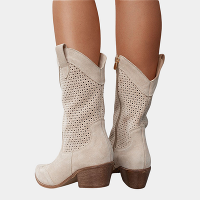 Rachel – Orthopädische Wildlederstiefel