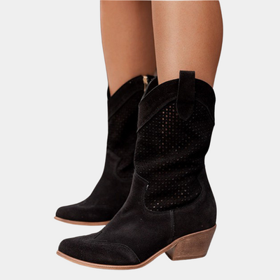 Rachel – Orthopädische Wildlederstiefel