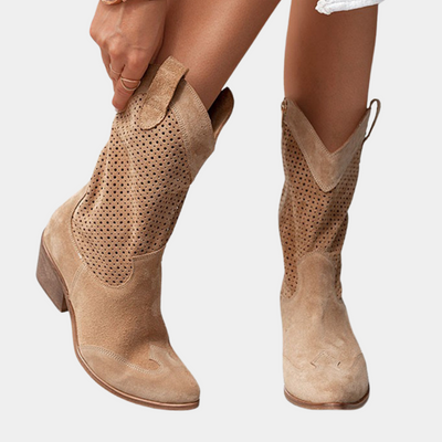Rachel – Orthopädische Wildlederstiefel
