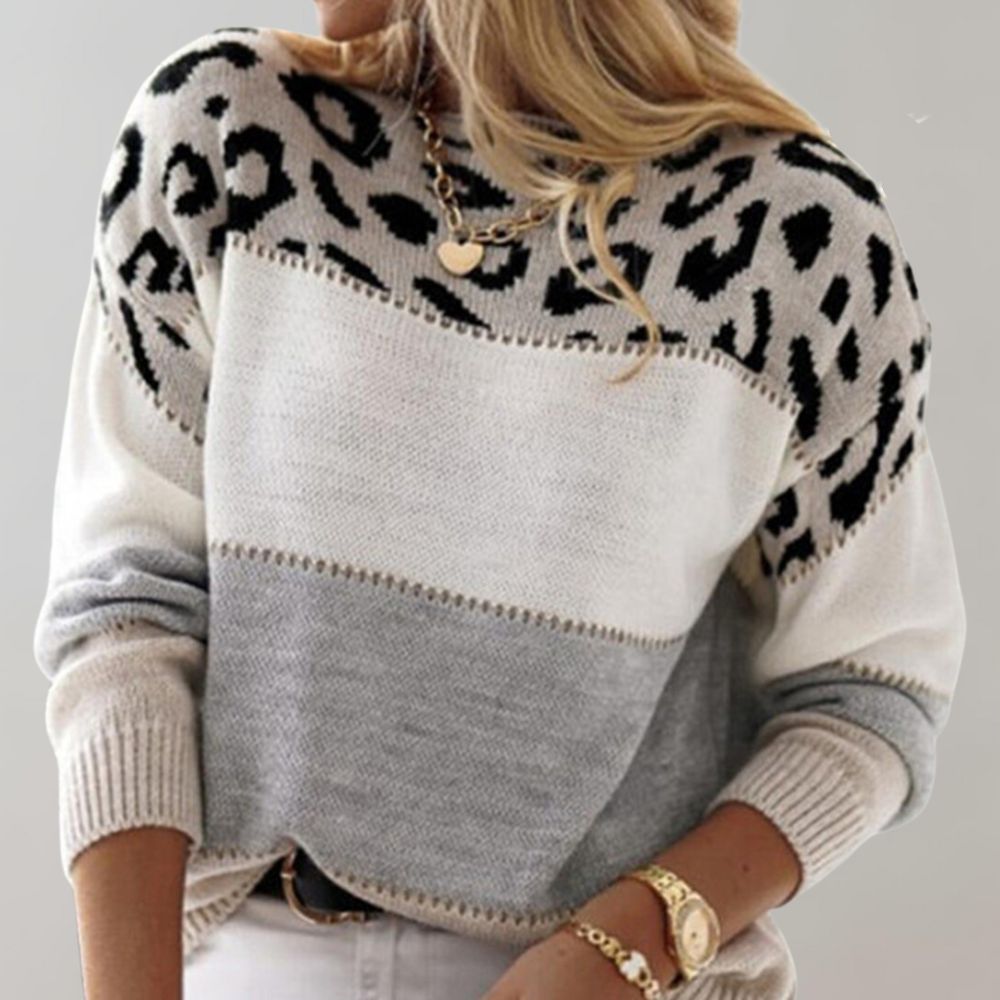 Cheyenne – Lässiger Hoodie mit Leopardenmuster