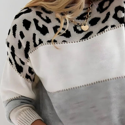 Cheyenne – Lässiger Hoodie mit Leopardenmuster