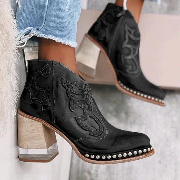 Norwich bestickte Stiefeletten 