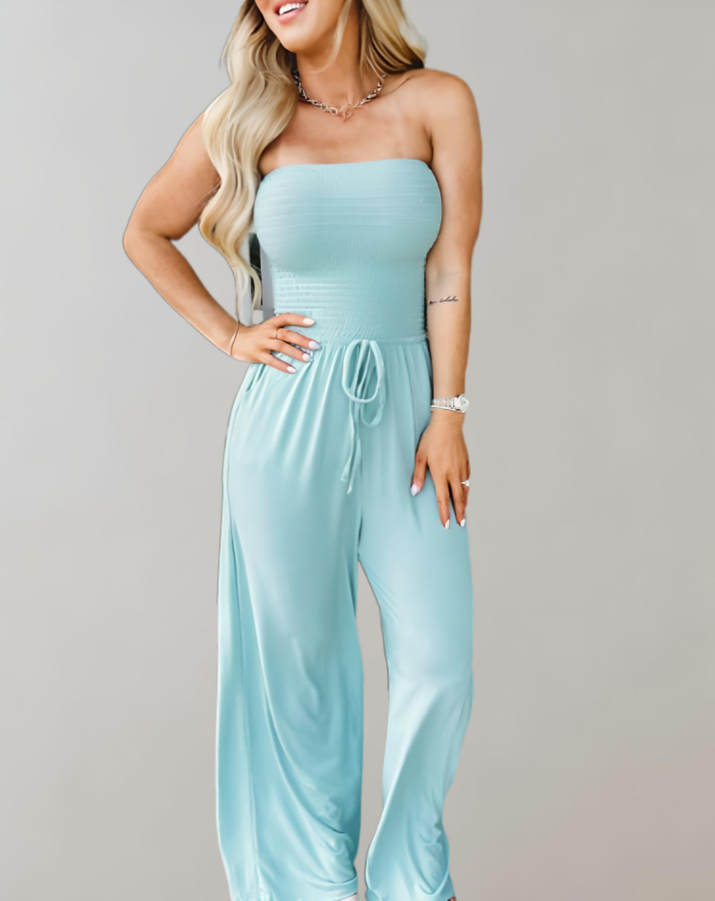 Ania – Jumpsuit mit weitem Bein 