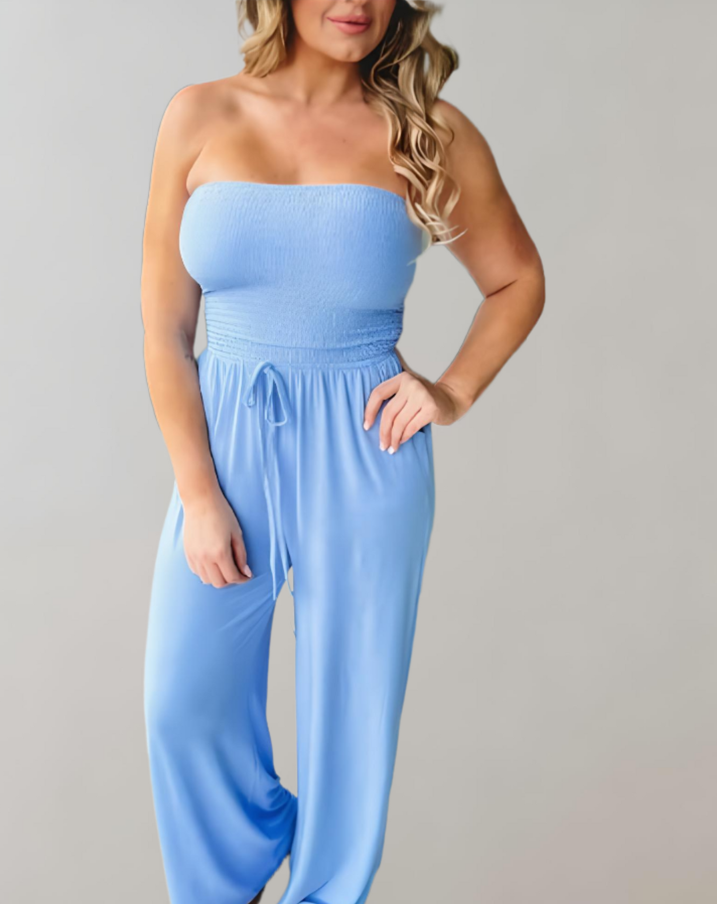 Ania – Jumpsuit mit weitem Bein 