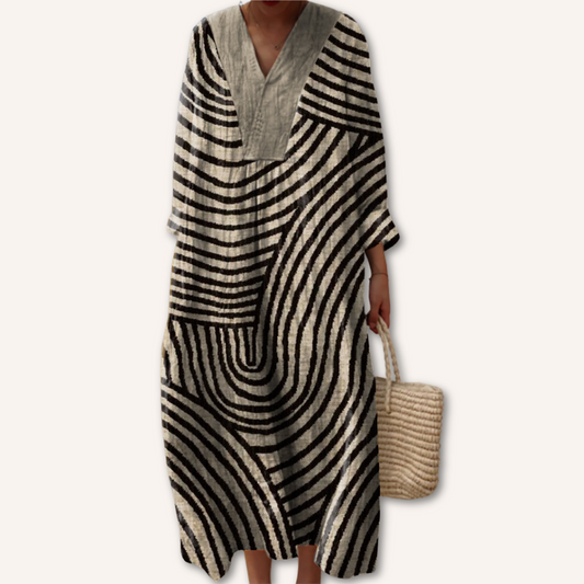 Celeste | Bedrucktes Sommerkleid