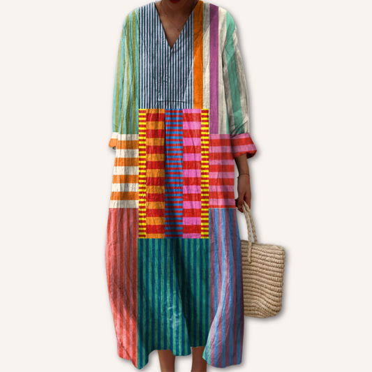 Amara | Kleid mit Statement-Print