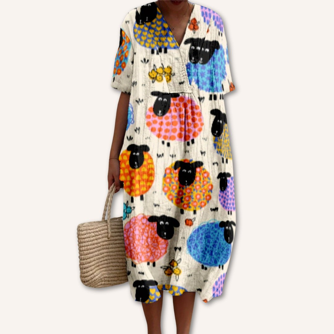 Dafne | Fließendes Alltagskleid