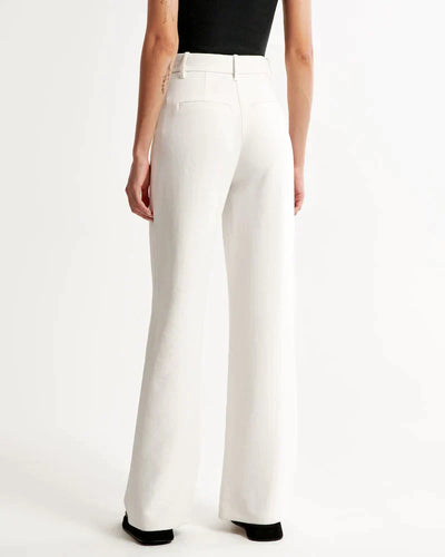 Maßgeschneiderte Hose mit weitem Bein 