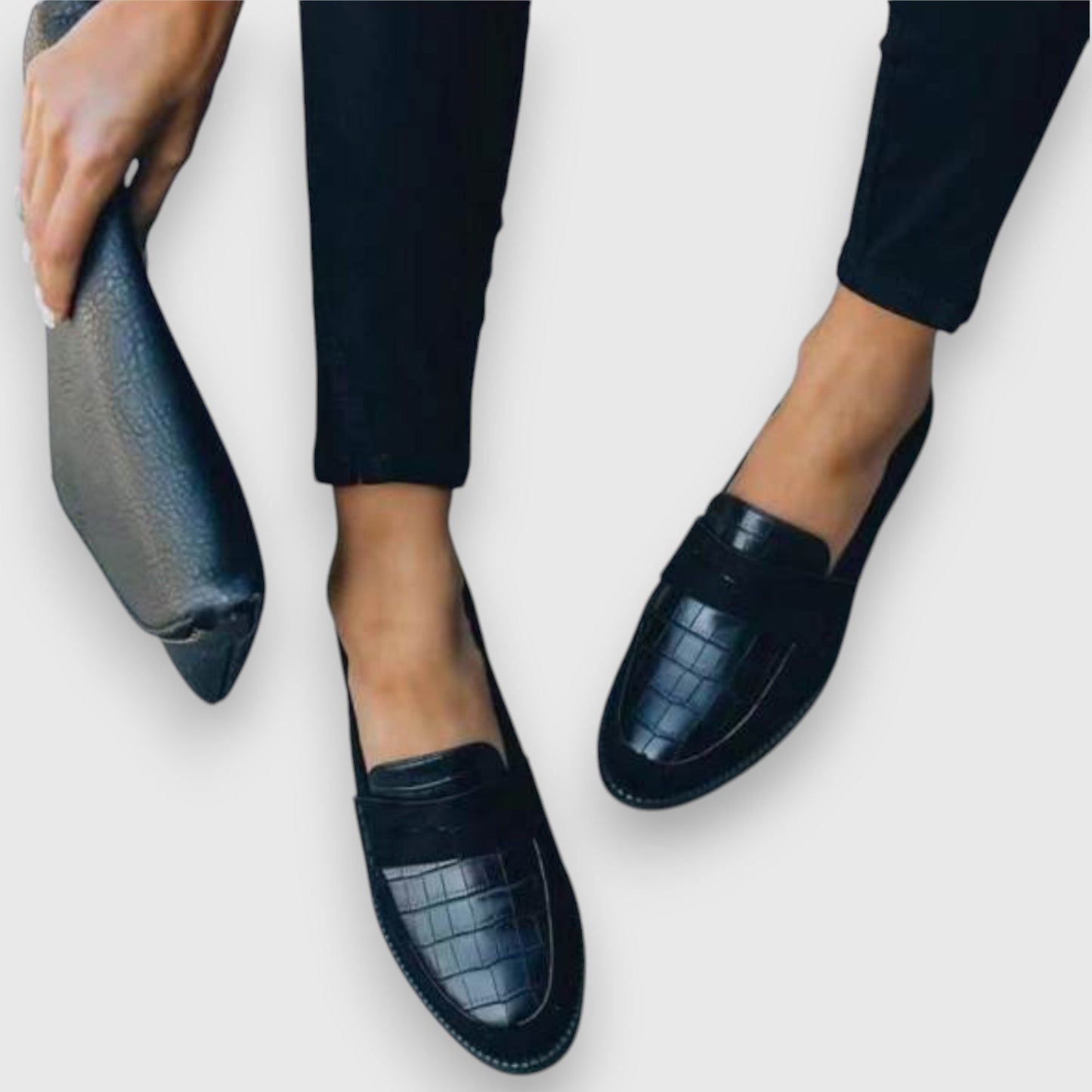 Alyana – Orthopädische Leder-Loafer 