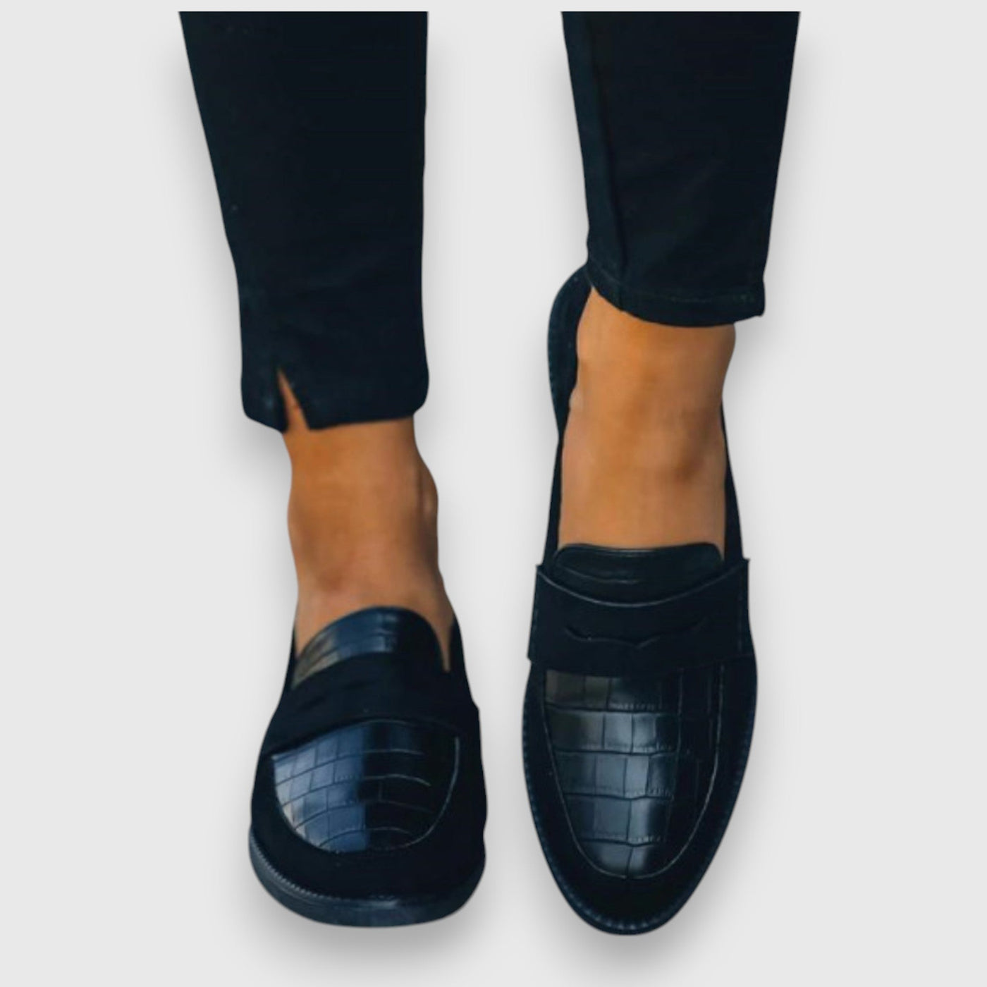 Alyana – Orthopädische Leder-Loafer 