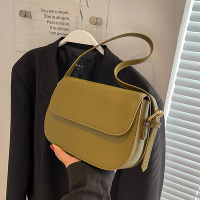 Priscilla - Schulterhandtasche aus veganem Leder 