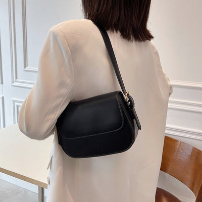 Priscilla - Schulterhandtasche aus veganem Leder 