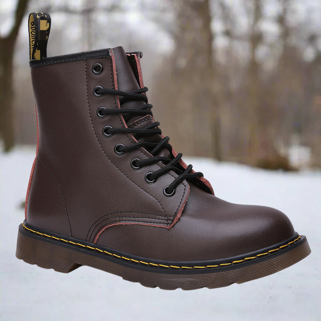 Amaia – Klassische Lederstiefeletten 