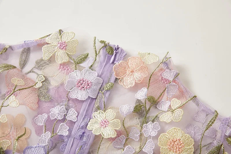 Jessica – Elegantes Blumenkleid 