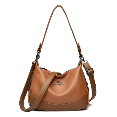 Mara zweifarbige Schultertasche 