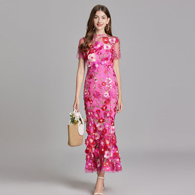 Jessica – Elegantes Blumenkleid 