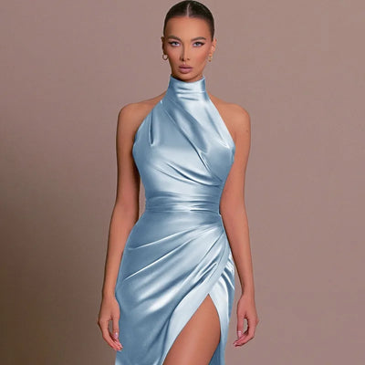 Jessica – Elegantes Satinkleid 