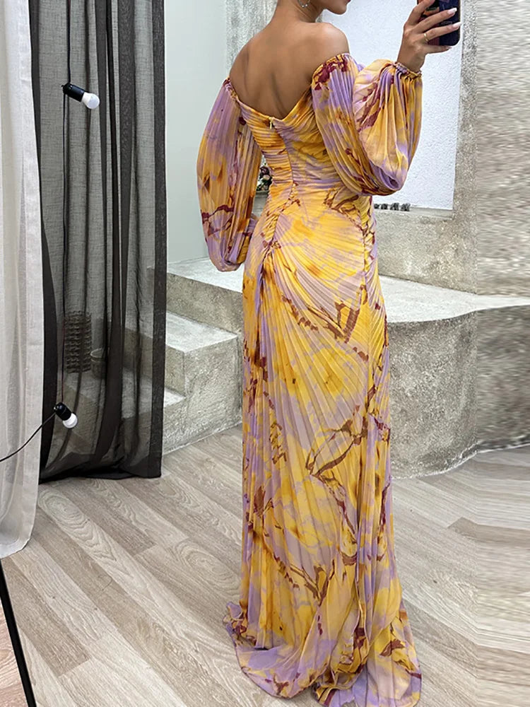 Gisselle – Raffiniertes Kleid mit V-Ausschnitt 