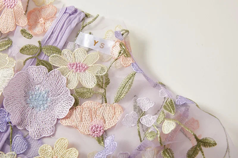 Jessica – Elegantes Blumenkleid 