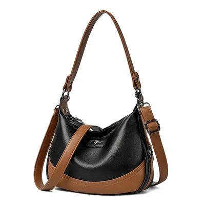 Mara zweifarbige Schultertasche 