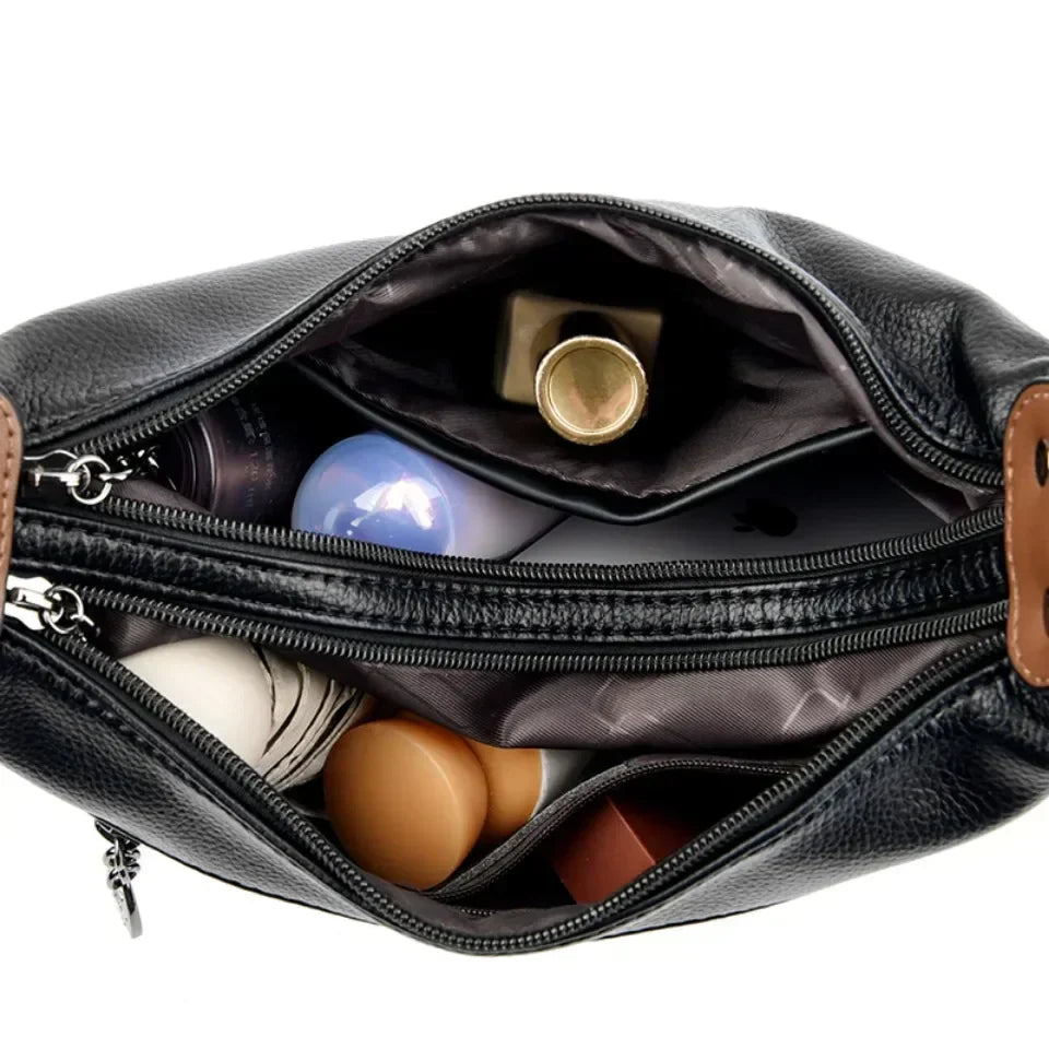 Mara zweifarbige Schultertasche 