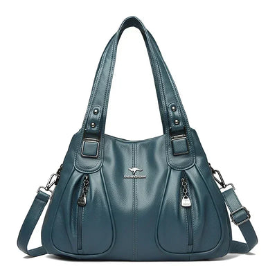 Mirelle - Lässige Lederhandtasche 